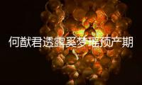  何猷君透露奚梦瑶预产期 否认妻子是意外怀孕