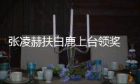  张凌赫扶白鹿上台领奖 网友们大呼：磕到了